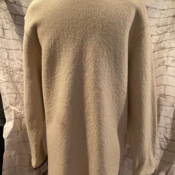 “GEIGER” Off White Vintage Wool Made In Austria Jacket. - Picture 10 of 14